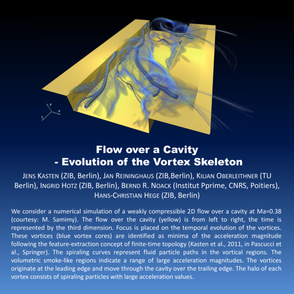 (PDF) Flow over a Cavity – Evolution of the Vortex Skeleton