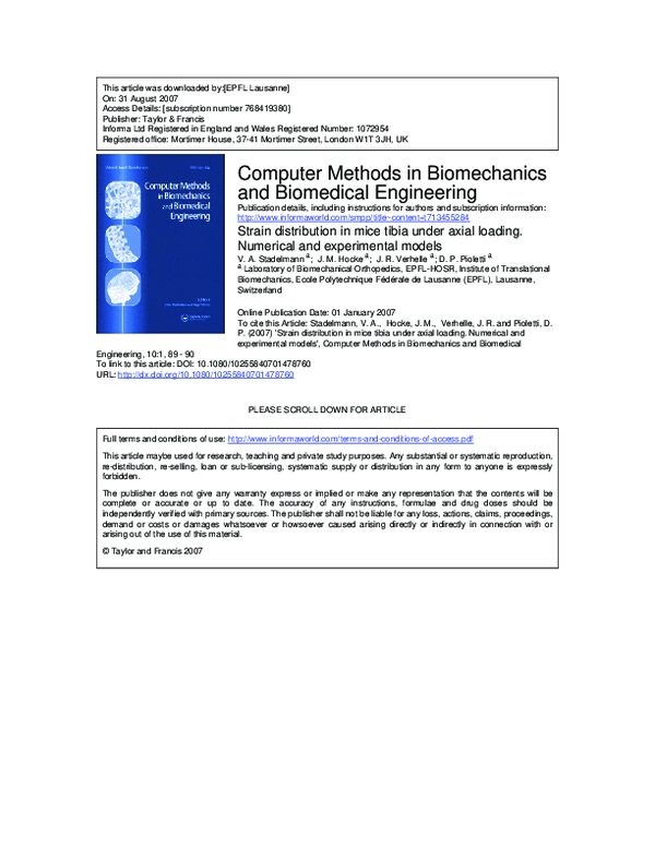 (PDF) Computer Methods in Biomechanics and Biomedical Engineering