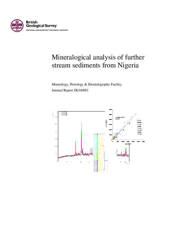 (PDF) Mineralogical analysis of further stream sediments from Nigeria