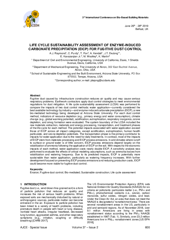 (PDF) Life cycle sustainability assessment of enzyme-induced carbonate ...