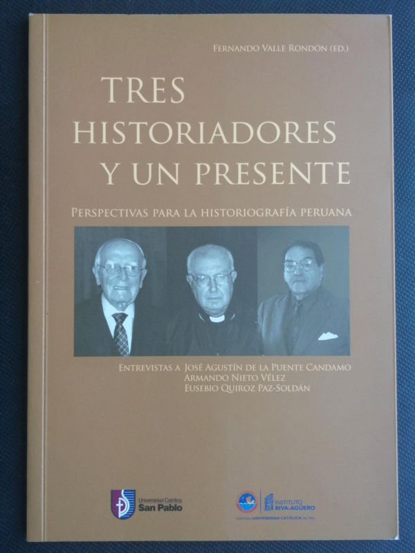 (PDF) Fernando Valle Rondon (ed.) (2010) Tres historiadores y un ...