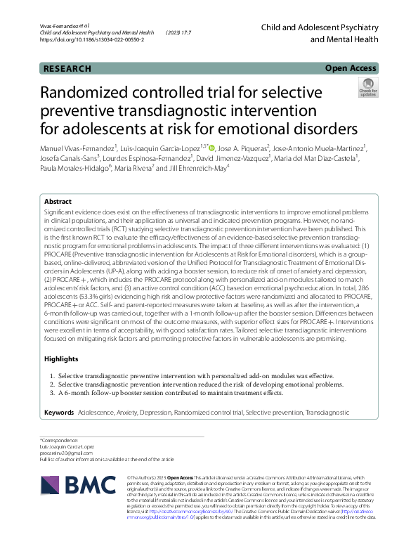 (PDF) RETRACTED ARTICLE: Randomized controlled trial for selective ...