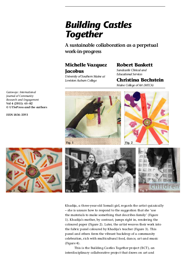 (PDF) Building Castles Together: A sustainable collaboration as a ...