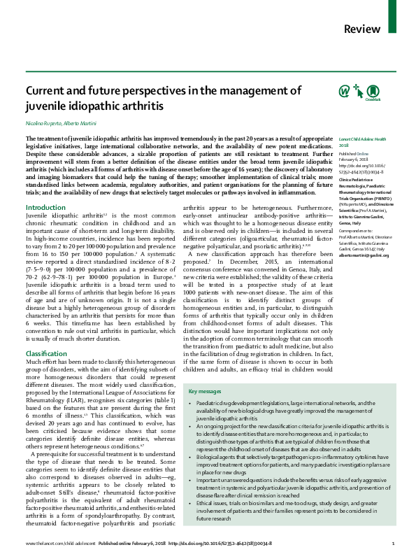 (PDF) Current and future perspectives in the management of ...