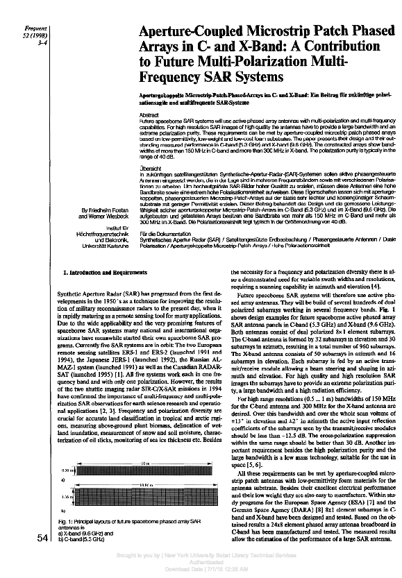 (PDF) Aperture-coupled microstrip patch phased arrays in C- and X-band ...