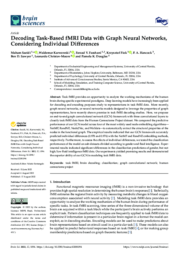 (PDF) Decoding Task-Based fMRI Data with Graph Neural Networks ...