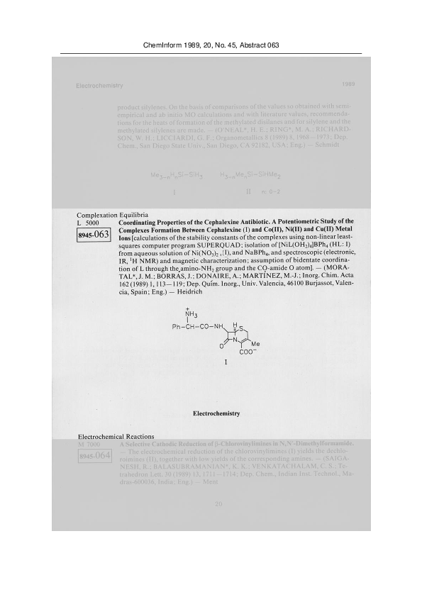 (PDF) ChemInform Abstract: Coordinating Properties of the Cephalexine ...