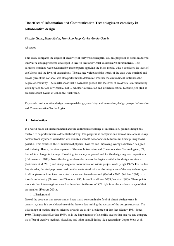(PDF) The effect of information and communication technologies on ...