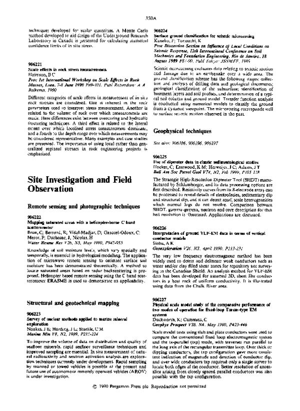 (PDF) Use of Dipmeter Data in Clastic Sedimentological Studies (1)