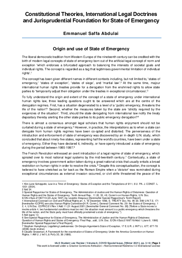 (PDF) Constitutional Theories, International Legal Doctrines and ...