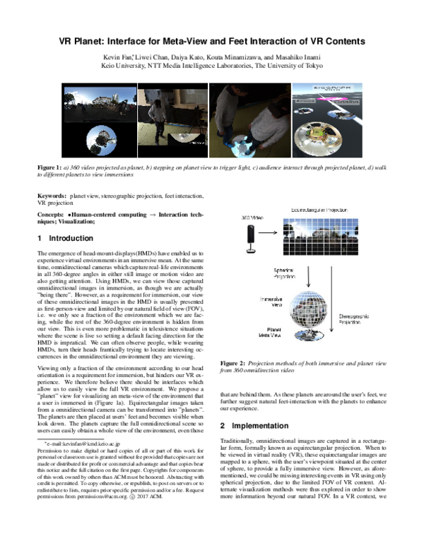 (PDF) VR planet