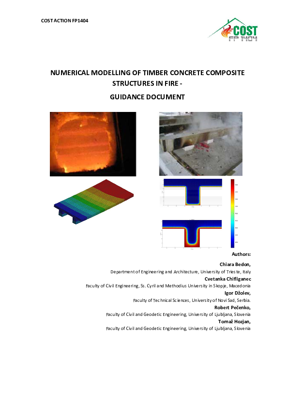 (PDF) Guidance on Numerical Modelling of Timber Concrete Composite ...
