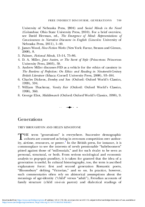 (PDF) Generations