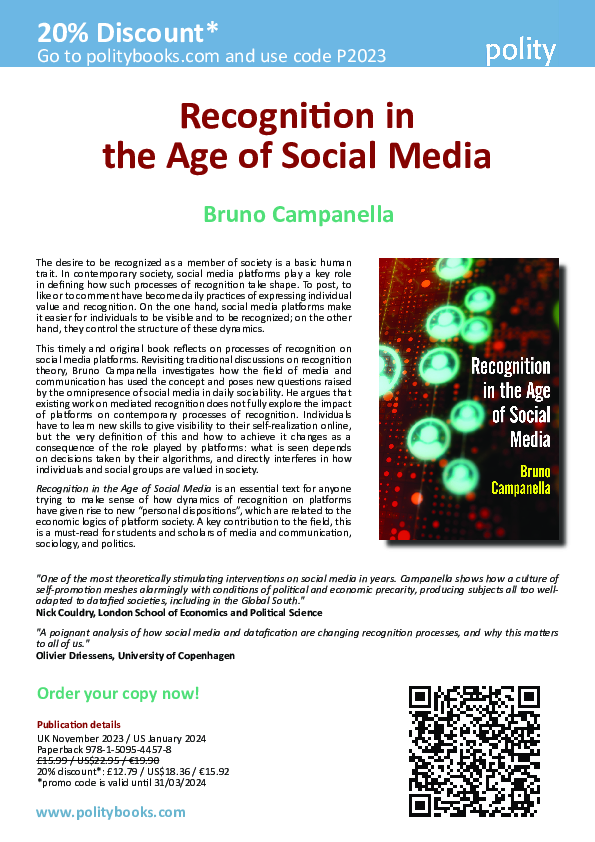 (PDF) Recognition in the Age of Social Media