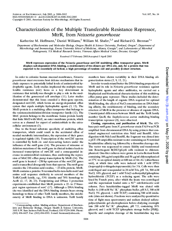 (PDF) Characterization of the Multiple Transferable Resistance ...