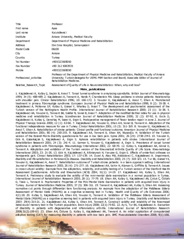 (PDF) Integrating patient reported outcome measures and computerized ...