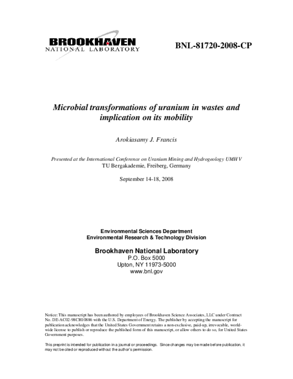 Tenorm: Uranium Mining Wastes – TENORM: Gold, Silver, Zircon and ...