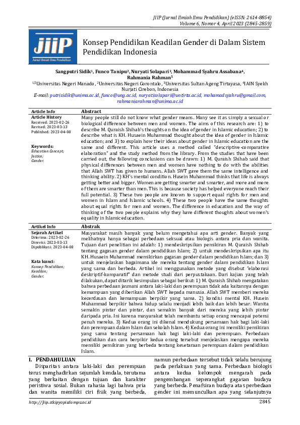 Standar mutu pendidikan global dalam konteks keadilan pendidikan