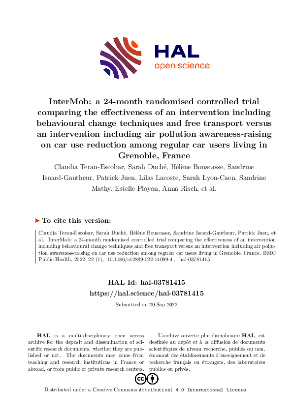 (PDF) InterMob: A 24-month randomised controlled trial comparing the ...