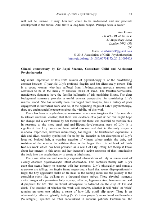 (PDF) Clinical commentary by Dr Rajni Sharma, Consultant Child and ...