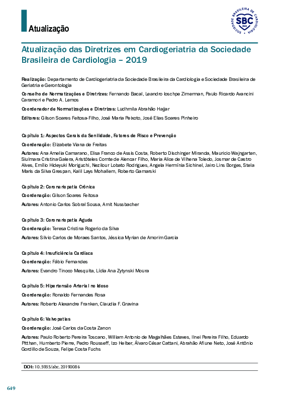 (PDF) Updated Geriatric Cardiology Guidelines of the Brazilian Society ...