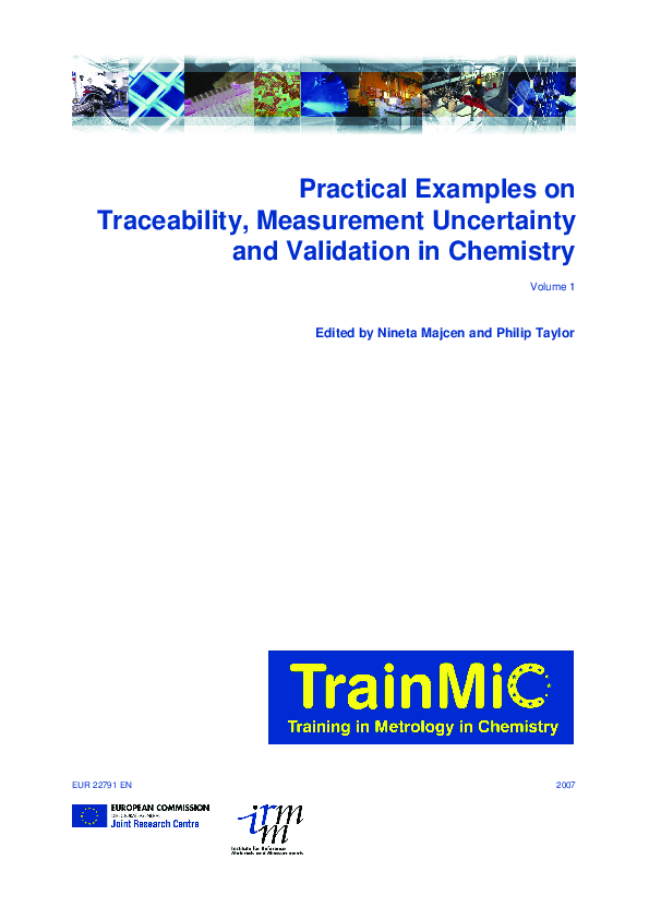 (PDF) Practical Examples on Traceability, Measurement Uncertainty and ...