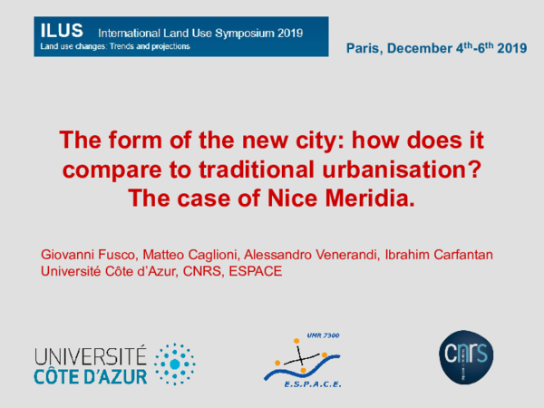 (PDF) The form of the new city: how does it compare to traditional ...