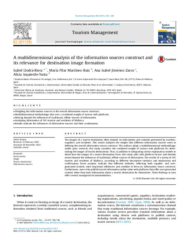(PDF) A multidimensional analysis of the information sources construct ...