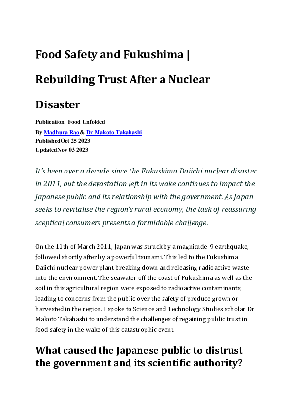 pdf-food-safety-and-fukushima-rebuilding-trust-after-a-nuclear-disaster