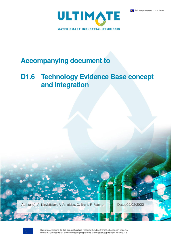 (PDF) Technology Evidence Base concept and integration