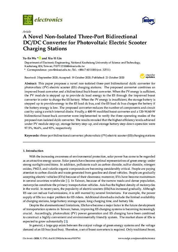 (PDF) A novel non-isolated three-port bidirectional DC-DC converter for ...