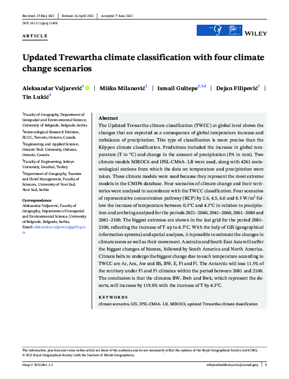 PDF Updated Trewartha Climate Classification With Four Climate Change Mini Magick20231125 1 Pxb3xb 