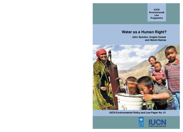(PDF) Water as a human right