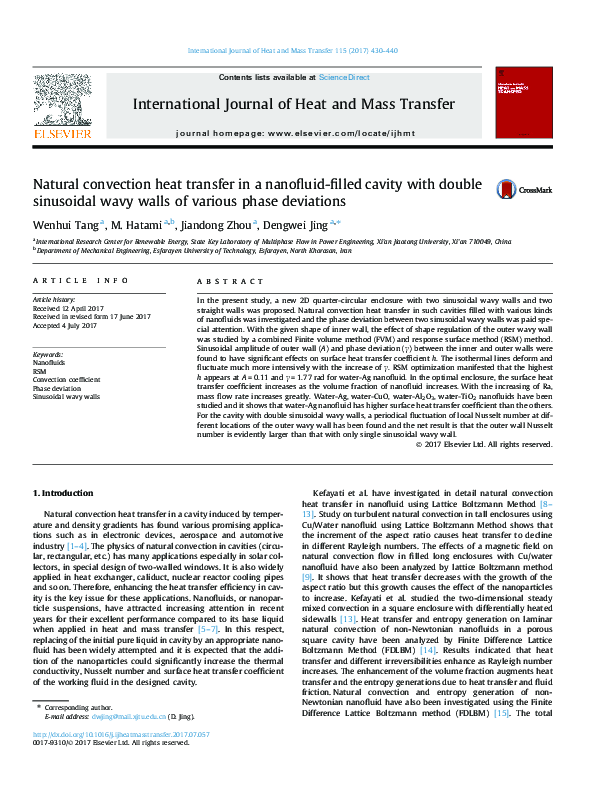 (PDF) Natural convection heat transfer in a nanofluid filled l-shaped ...