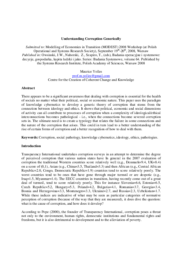 Corruption poland essay 04 picture