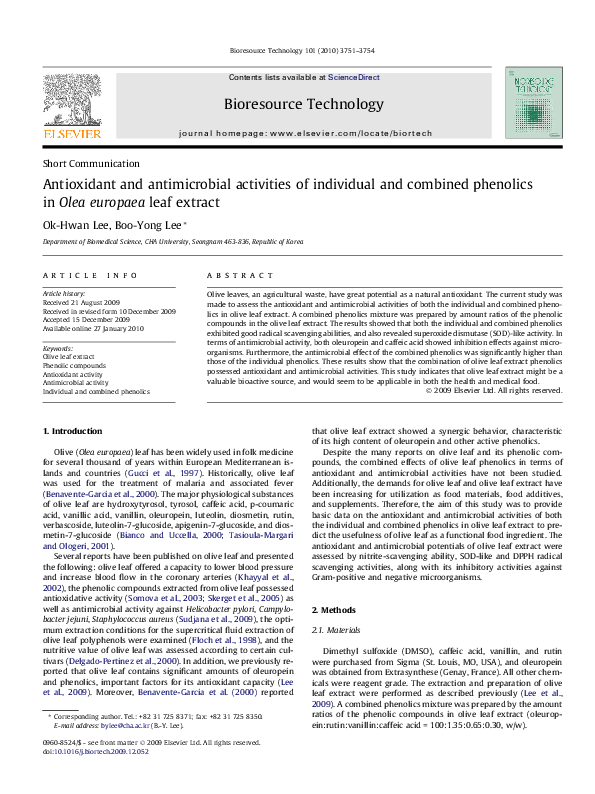 (PDF) Antioxidant and Antimicrobial Activities of Allium roseum L ...