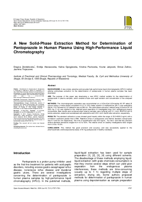 (PDF) A New Solid-Phase Extraction Method for Determination of ...