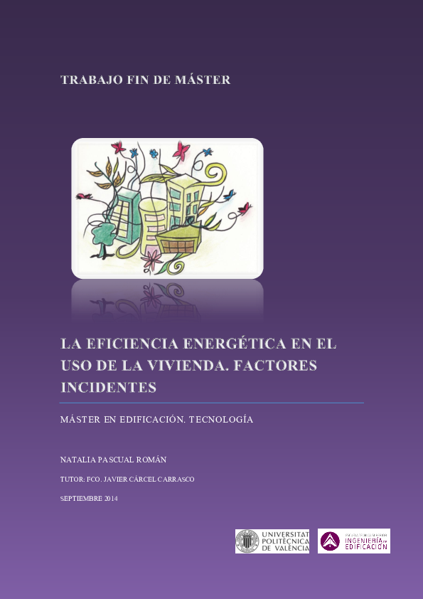 (PDF) La eficiencia energética en el uso de la vivienda : factores ...