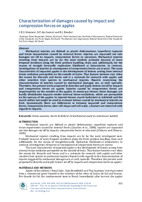 (PDF) Characterization of damages caused by impact and compression ...
