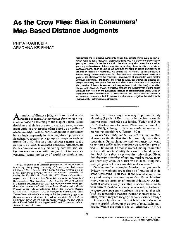 PDF As the Crow Flies Bias in - Mini Magick20231128 1 Mirhpb 