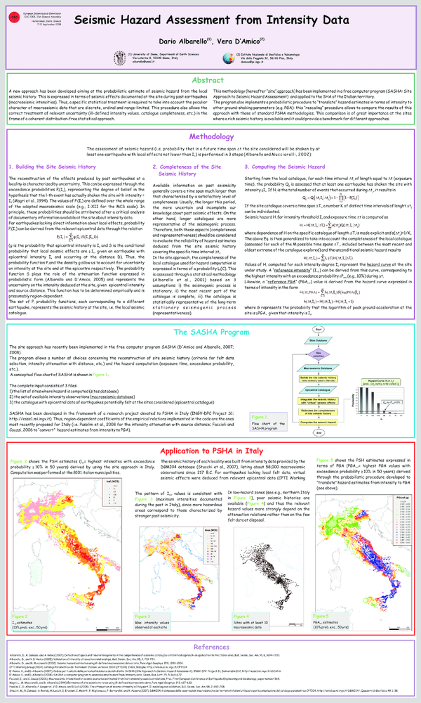 (PDF) Seismic hazard assessment from intensity data