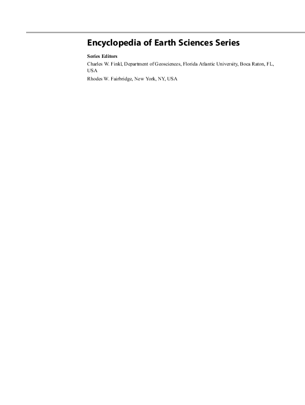 (PDF) Encyclopedia of Mathematical Geosciences