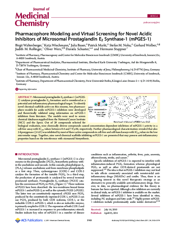 (PDF) Pharmacophore Modeling and Virtual Screening for Novel Acidic ...
