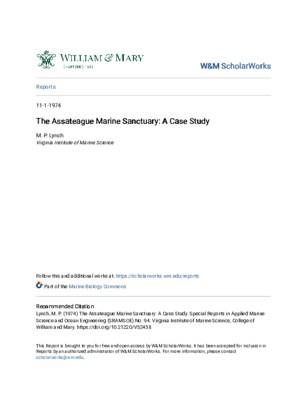 (PDF) W&M ScholarWorks W&M ScholarWorks