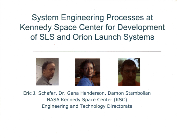 (PDF) System engineering processes at Kennedy Space Center for ...