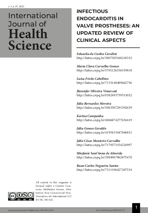 (PDF) INFECTIOUS ENDOCARDITIS IN VALVE PROSTHESES: AN UPDATED REVIEW OF ...