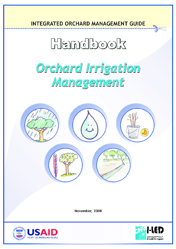 (PDF) Orchard Irrigation Management - Horticulture Training Module ...