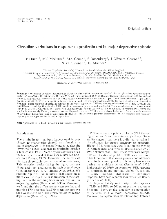 (PDF) Circadian variations in response to protirelin test in major ...