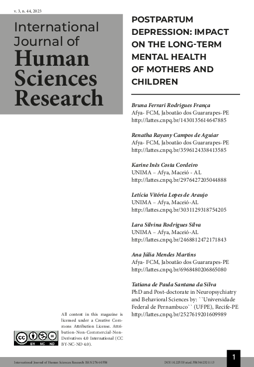 (PDF) POSTPARTUM DEPRESSION: IMPACT ON THE LONG-TERM MENTAL HEALTH OF ...