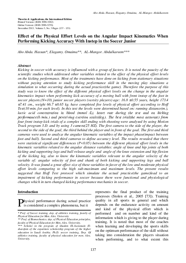 (PDF) Impact of Specific Explosive Training on Long Jump Performance of ...